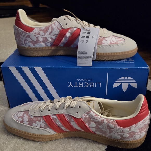 ADIDAS SAMBA OG 'LIBERTY LONDON' SNEAKER - Picture 2 of 7